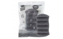 All Natural Korean Loofah Infused Konjac Body Sponge with Activated Bamboo Charcoal