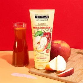 Cleansing Apple Cider Vinegar Clay Mask and Scrub (175ml)