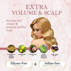 Extra Volume and Scalp Shampoo (450ml)