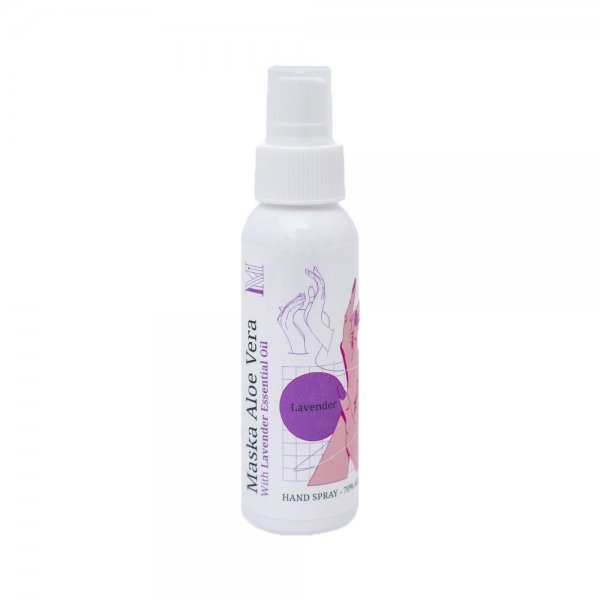 Maska Aloe Vera - With With Lavender Essential Oils (100ml)