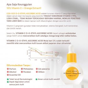 10% Vitamin C + Orange Extract Face Serum (12ml)
