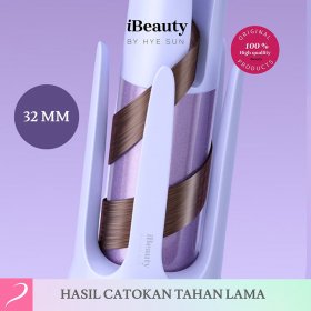 iBeauty Magic Hair Curler Ceramic Ion - Catokan Keriting Otomatis