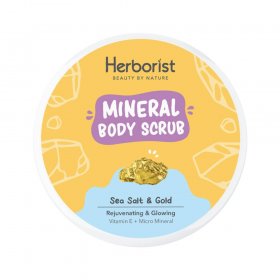 Mineral Body Scrub - Sea Salt & Gold (200gr)